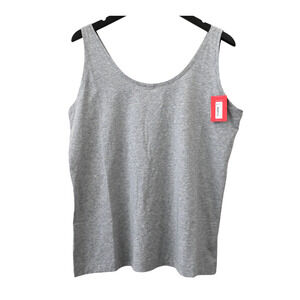 Spanx Heathered Grey Tank Top Size 3X 10267R
